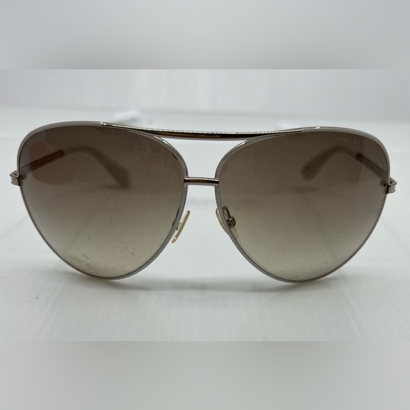 Marc By Marc Jacobs MMJ 221/S White Frameless Aviator Sunglasses - Picture 2 of 11